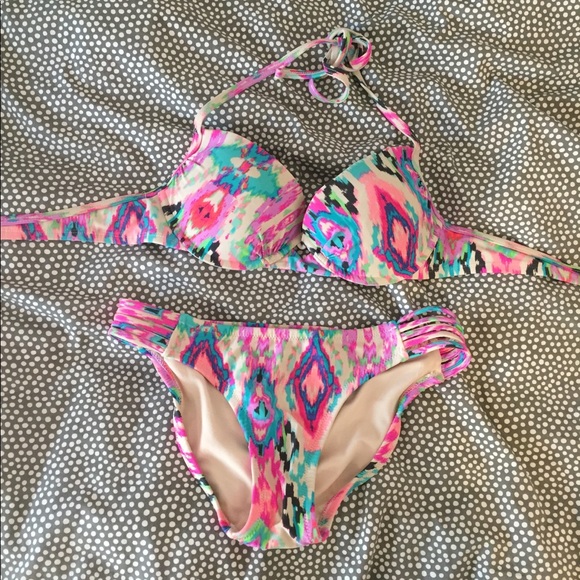 Other - Rainbow tribal print bathing suit